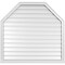 Ekena Millwork Octagonal Top Surface Mount PVC Gable Vent w/ 2"W x 2"P Brickmould Sill Frame, 42"W x 40"H GVPOT42X4003SF - alternate 1
